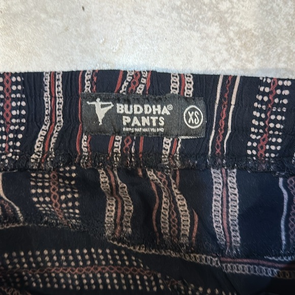 Buddha Pants Savannah Flair Printed Harem Pants XS Boho Joggers - Picture 5 of 8